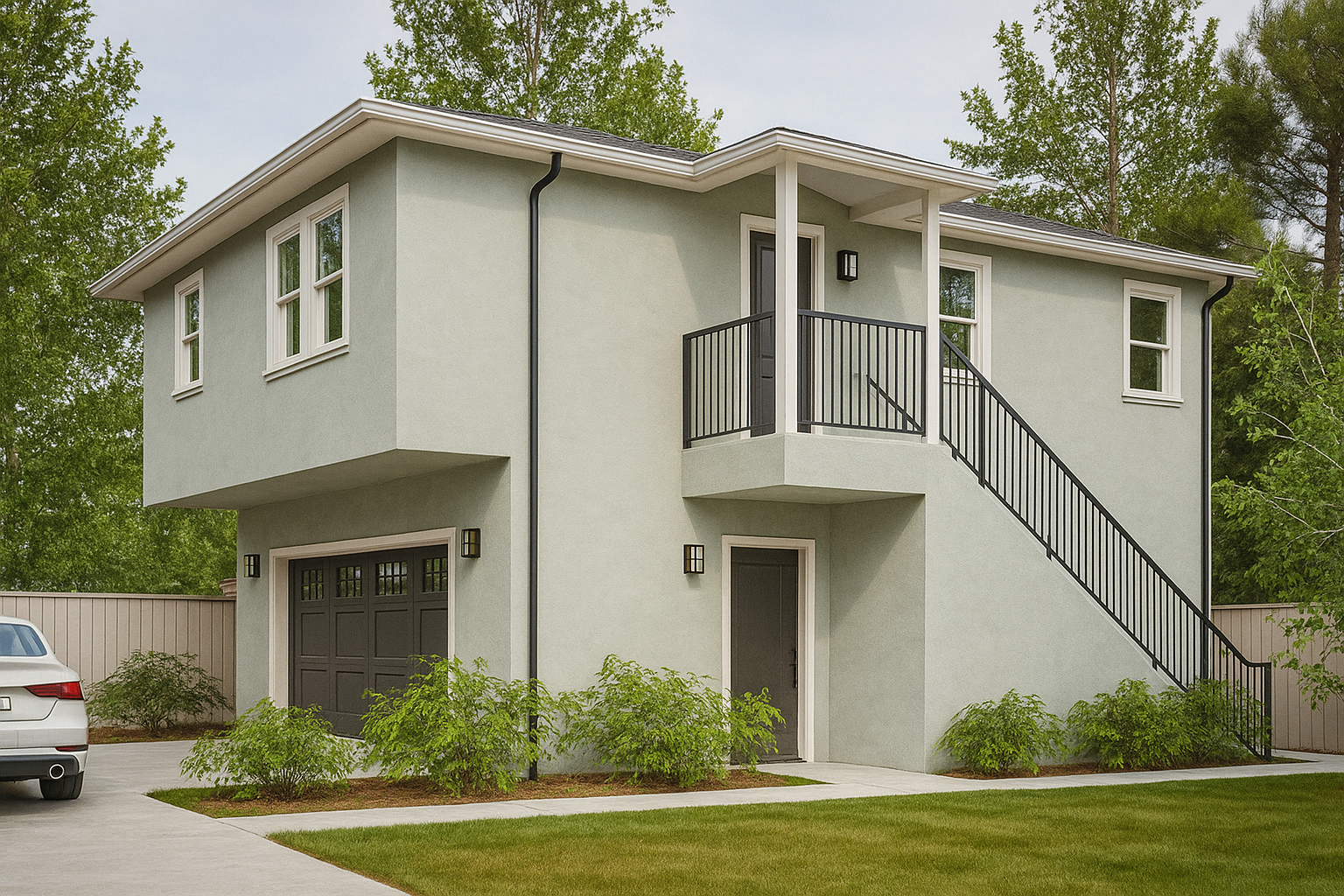 ADU+GARAGE SoCal Traditional